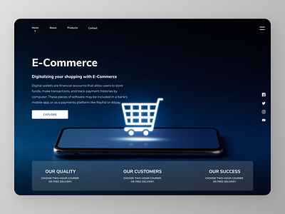 E commerce web