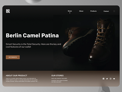 Shoes Landing Page