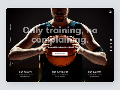 Players Trainer branding clean clean ui design new play player ui unique ux web