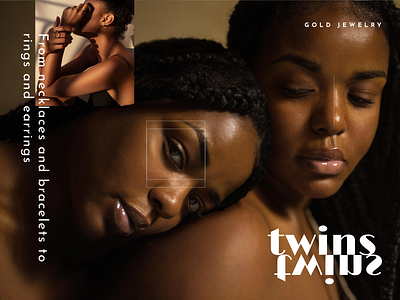 Branding Design for Twins branding jewelry logo luxury minimal twins typography vector