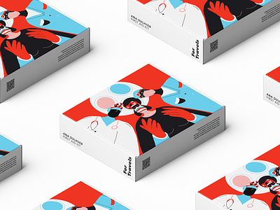 Branding & Packaging Design for PAK aid box branding branding agency health mailer travel