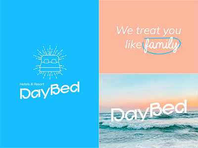 DayBed logo design