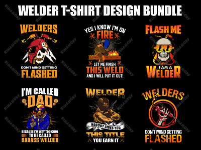 Welding T-shirt Design