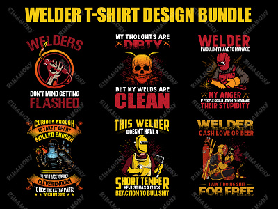 Welding T-shirt Design