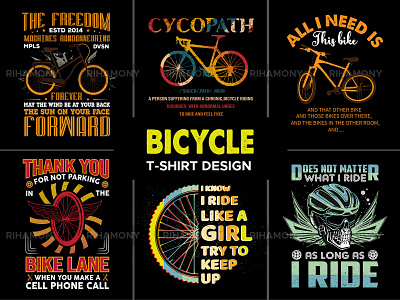 Bicycle T-shirt Design