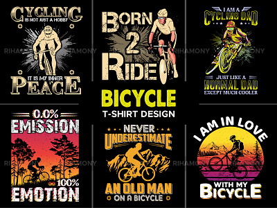 Bicycle T-shirt Design