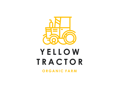 Yellow Tractor