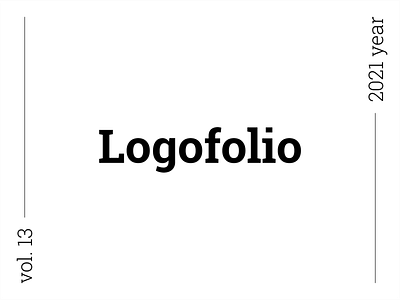 Logofolio (vol.13) behance branding logofolio portfolio project selection