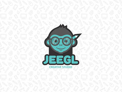 Logo for JEEGL kreative logo monkey studio