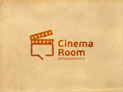 Cinema Room cinema door film grunge logo room