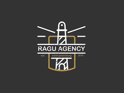 Ragout agency board consulting cutting lighthouse logo stew