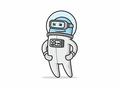 Astronaut astronaut character suit