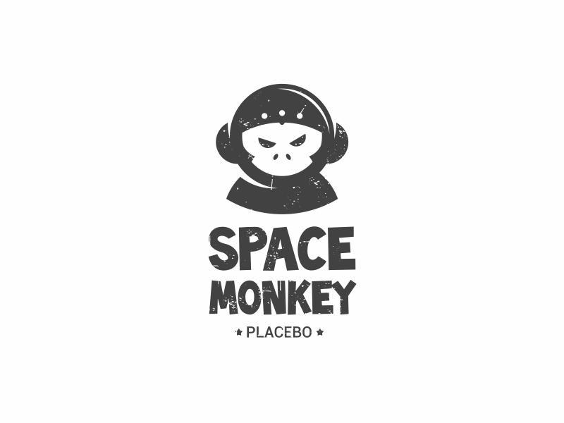 Space monkey. Space Monkey Placebo. Обезьяна логотип. Space Monkey ашка. Бренд с обезьяной на логотипе.