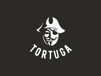 Tortuga anonymus eye logo pirate
