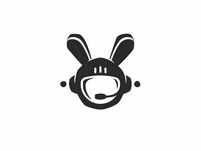 rabbit astronaut astronaut bunny character ears illustration logo rabbit space suit