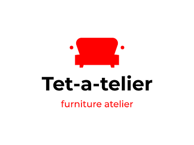 Tet-a-telier face furniture logo sofa tete a tete workshop