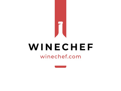 Winechef alcohol book bookmark bottle logo sommelier wine