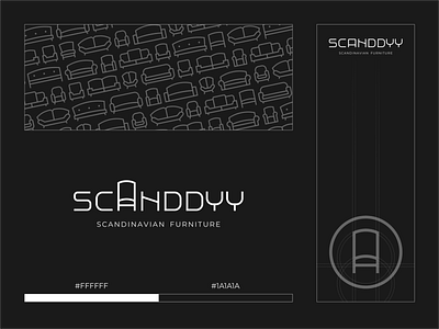 SCANDDYY behance building chair flag furniture hiwow icon letter lines logo logo design pattern pen project shop sign sofa