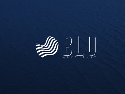 Blu Adventure Logo Design adobe adobe illustrator adventure blu blue booking ui ux brand branding logo logo design logotype minimal ocean sail sailboat sailing sea vector web design wind