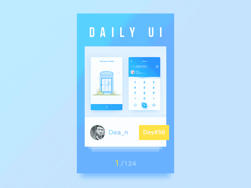 Welcome to Daily UI 100 ae app daily gif ui ux