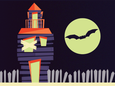 Halloween gif halloween haunted house