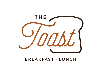 The Toast branding breakfast logo lunch toast