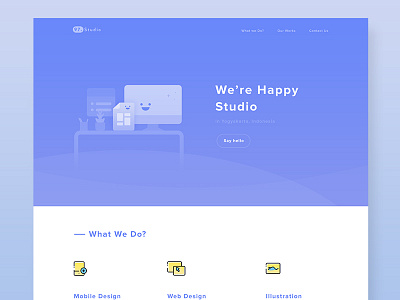 97.Studio Landing Page