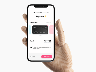 Credit card check out | Daily UI 002 app check out daily ui daily ui challenge minimal ui