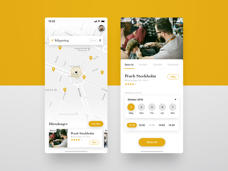 Hairdresser App Concept By Ricardo Arroyo On Dribbble