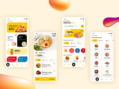 Food Delivery App 🍔🍕🍗