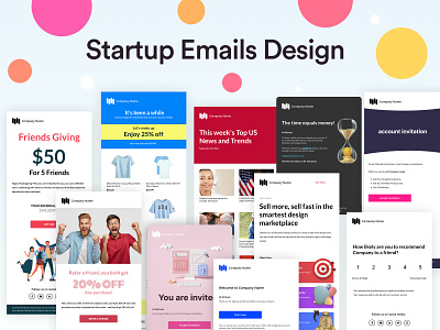 Startup Email Designs