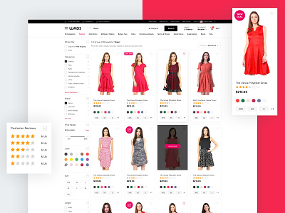Fashion Search Result Page