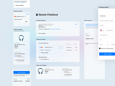 Checkout Page - eCommerce checkout checkout design checkout page download figma payment sketch
