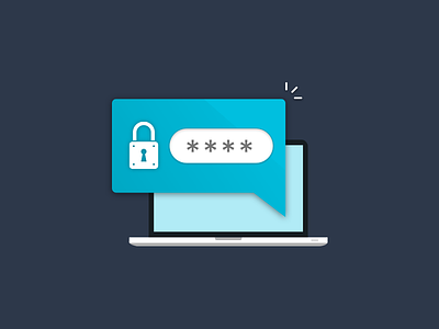 🔐Login🔐 Illustration flat illustration lock login password security sign in vector web