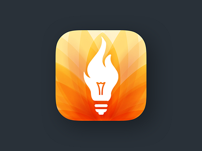 ignyt App Branding app icon appstore product branding bulb fire idea ignyt ios ios logo design iphone application icon logo product logo