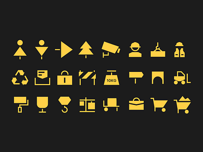 Construction pictograms