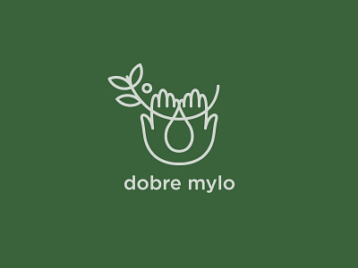 Dobre Mylo drop handmade hands soap sprout