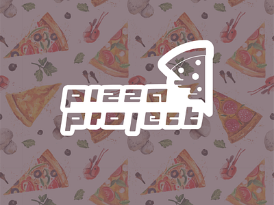 Pizza Project logo branding design graphic design logo