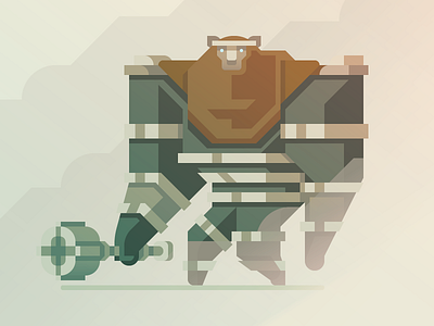 Colossus illustration shadow of the colossus vector