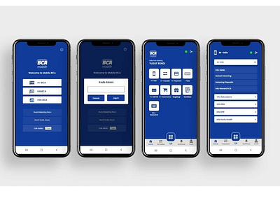 Redesign Mobile Banking BCA app app design bbca bca design designinpiration dribbble lfl mbca ui uiux uiuxdesign uiuxdesigner ux uxdaily