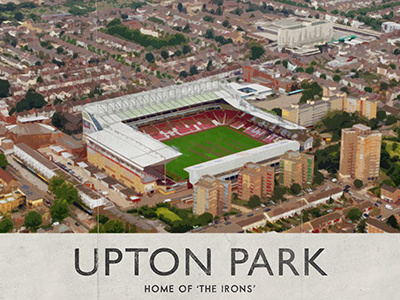 Vintage Football Grounds - Upton Park