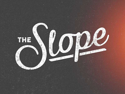 Slope Bar Logo bar branding business coffee design lettering logo restaurant surf type