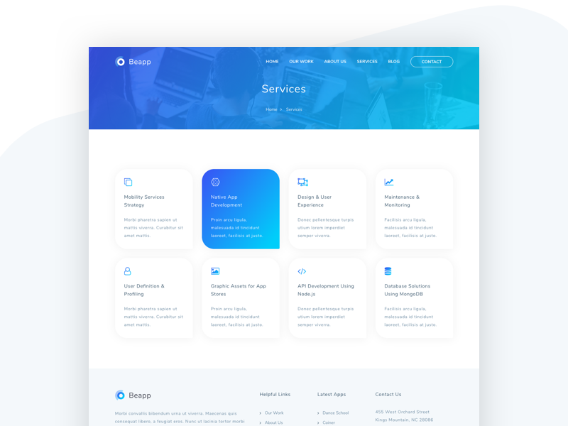 Beapp - Mobile App Development Agency HTML5 Template by tempload on ...