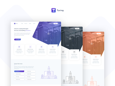 Turing - IT Solutions and Corporate Template agency app business corporate creative landing network portfolio software solutions startup themeforest