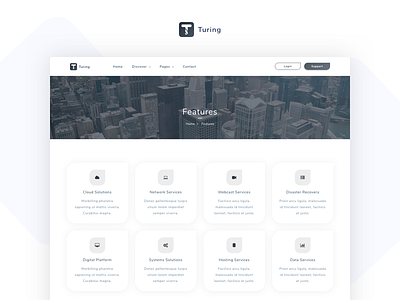 Turing - IT Solutions and Corporate Template