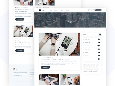 Turing - IT Solutions and Corporate Template agency app business corporate creative landing network portfolio software solutions startup themeforest