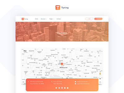 Turing - IT Solutions and Corporate Template agency app business corporate creative landing network portfolio software solutions startup themeforest