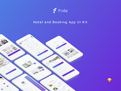 Frida - Sketch Hotel UI Kit