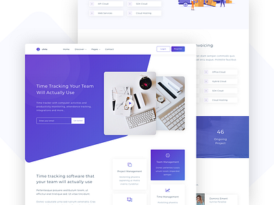 Chilo - Startup and SaaS Template agency app corporate creative creative agency html5 landing mobile app modern design parallax portfolio saas