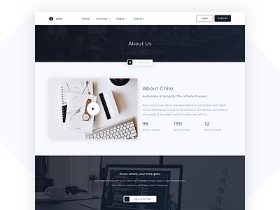 Chilo - Startup and SaaS Template